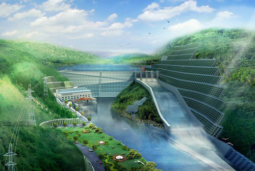 晋安老挝南塔河1号水电站项目